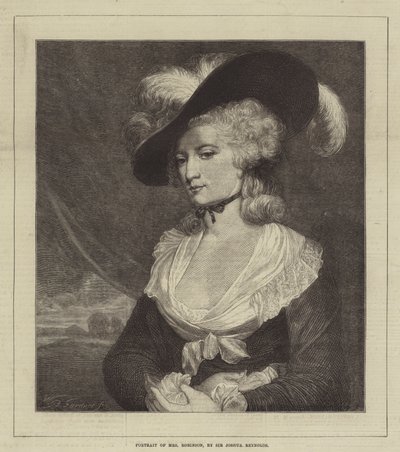 Portret van mevrouw Robinson door Joshua Reynolds
